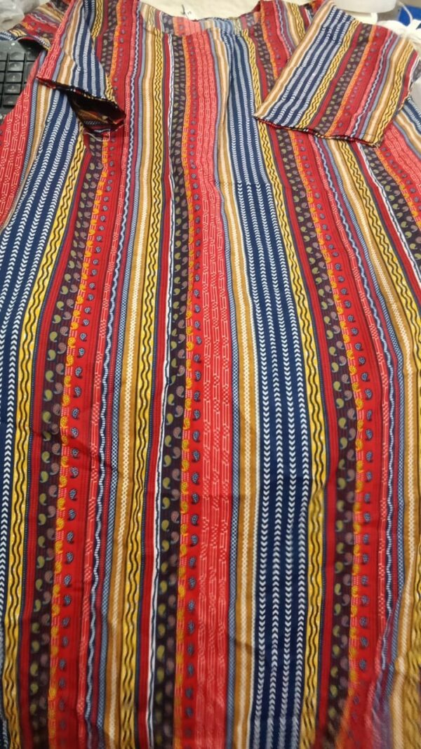 Women Multicolor Printed Kurti Size Xxl