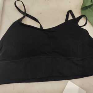 Black Color Padded Bra For Women Size 34