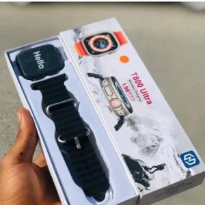 T800 Ultra Black Smart Watch With Wireless Charger Bf24333 Smartwatch