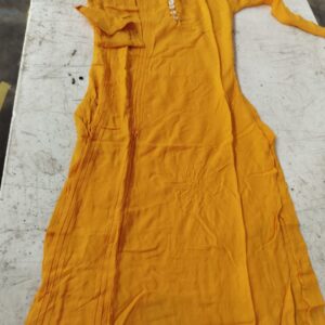 Narangi Colour Kurta For Kids Girl Size 12 To 13Y