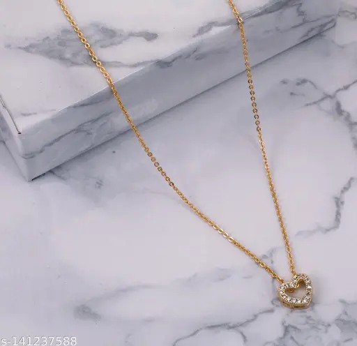 Womens Golden Color Chain