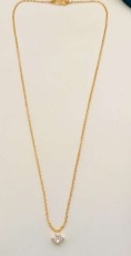 Womens Golden Color Chain