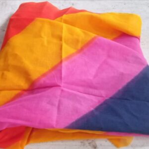 Multicolor Printed Women Cotton Stole Dupatta
