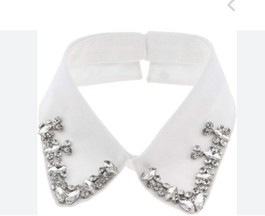 Chiffon Fake Collar Dickey Collar Blouse Half Shirt Decorative Collar White Clothing