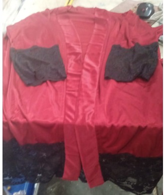 Women Nighty Maroon Size Xxl