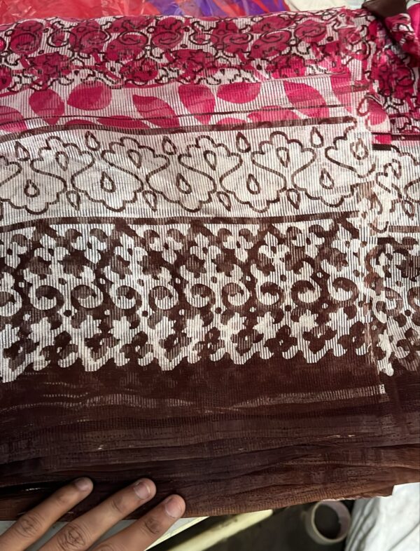 Women Multicolour Printed Silk Saree