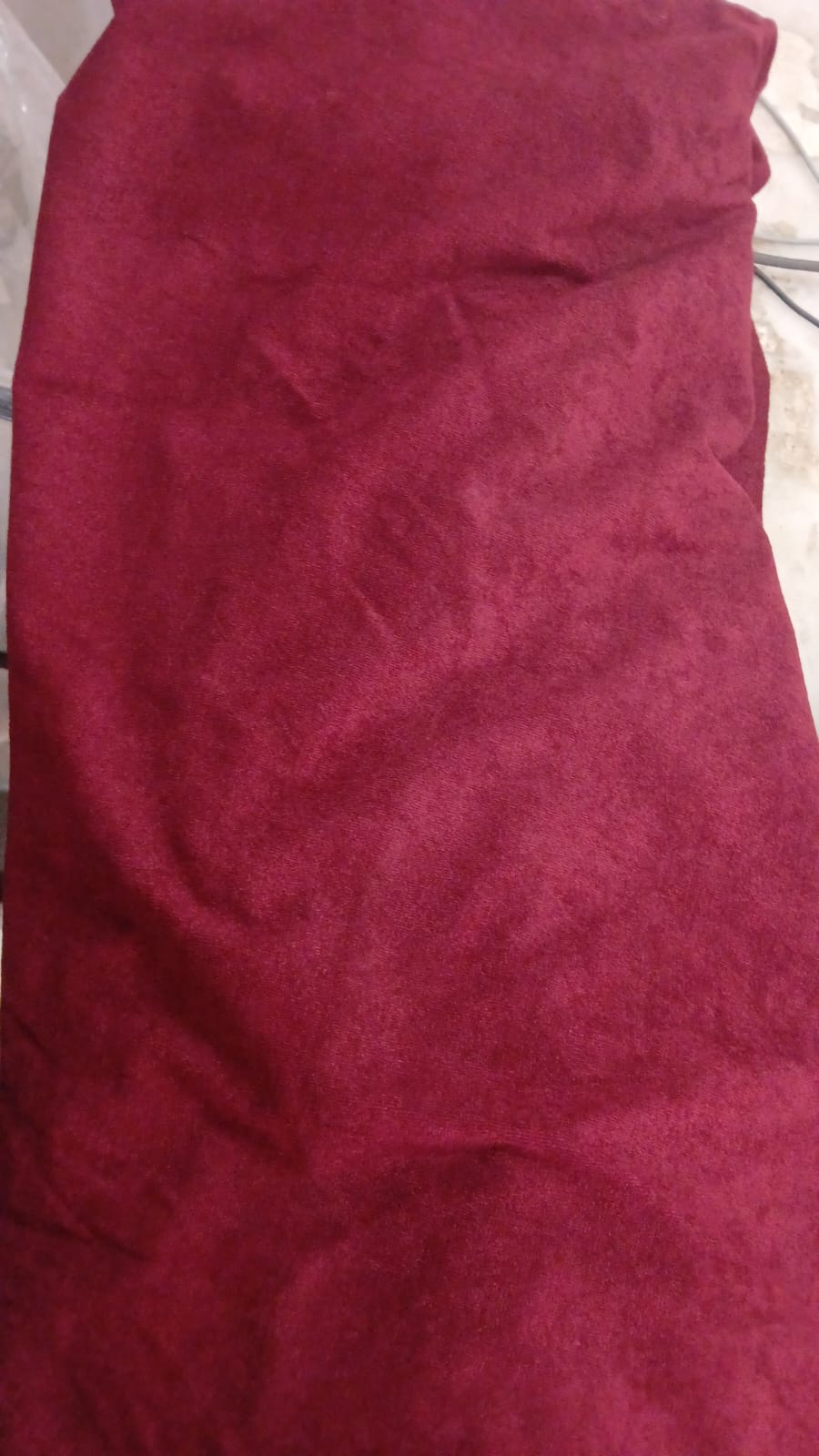 Double Bed Bedsheet Colour Red 90 100 Inches