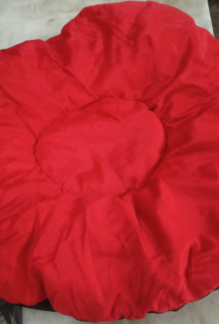 Dog Pillow Color Red