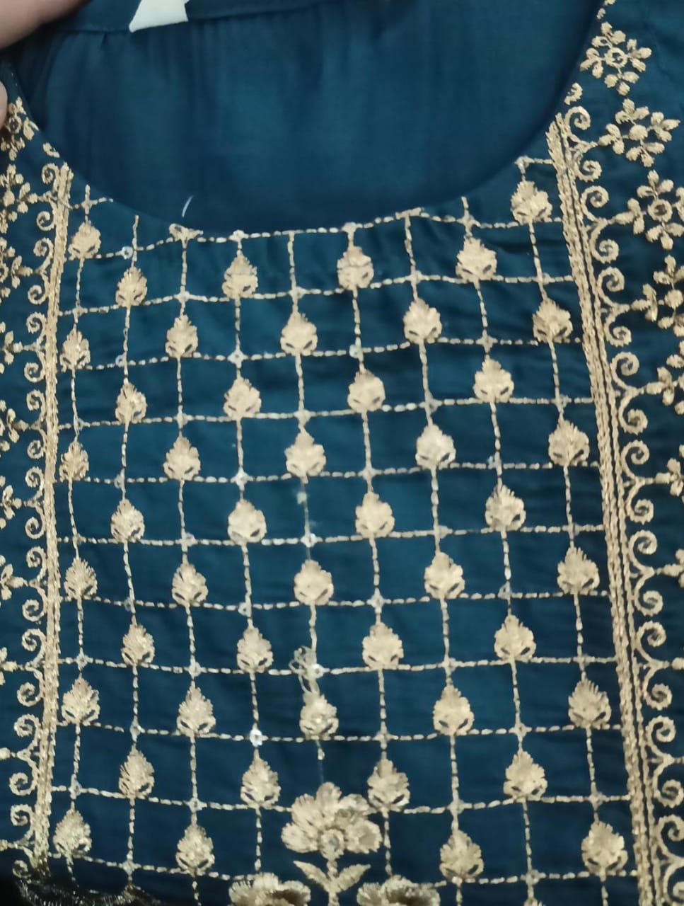 Ladies Kurti Size L Color Blue