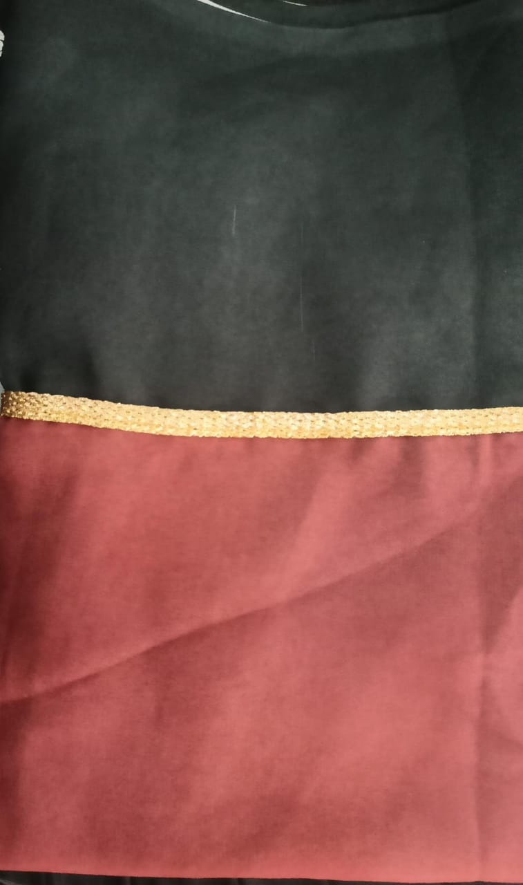 Ladies Saree Color Black