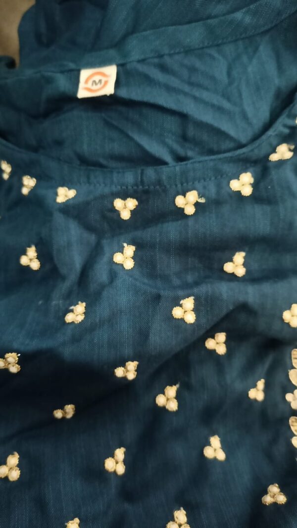 Women Kurti Size M Color Blue
