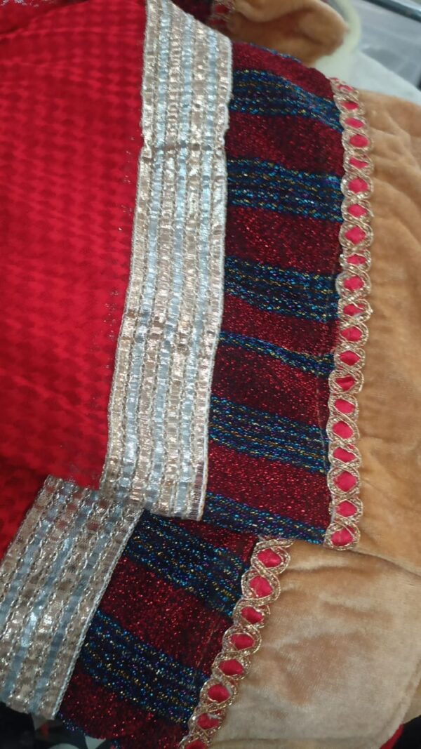 Ladies Saree Color Red