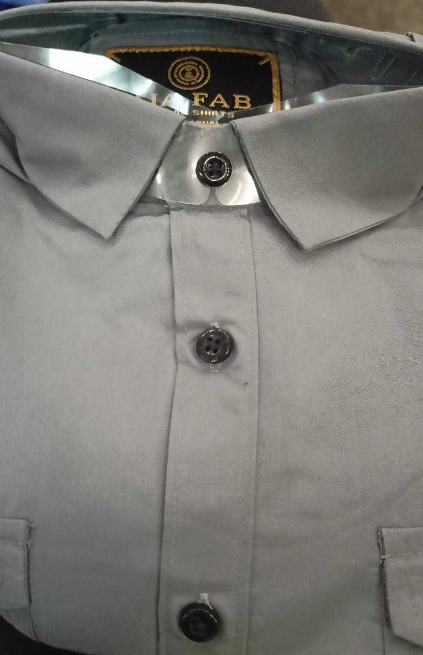 Men Shirt Size S Color Grey