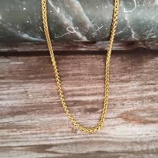Men Golden Color Chain