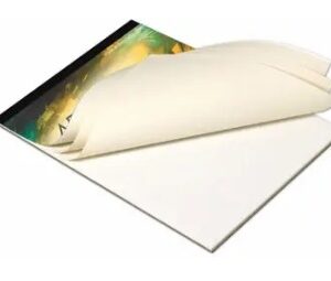 Artrina 8 X 10 Inch Cotton Medium Grain Canvas Pad White