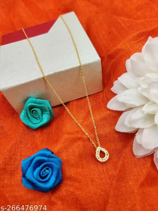 Womens Golden Color Chain