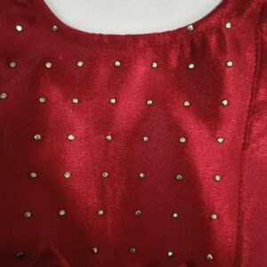 Kids Girl Dress Size 18 Color Red