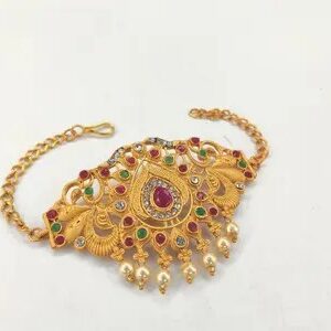 Kayaa Fashion Traditional One Hand Bajuband For Women And GirlsPoint