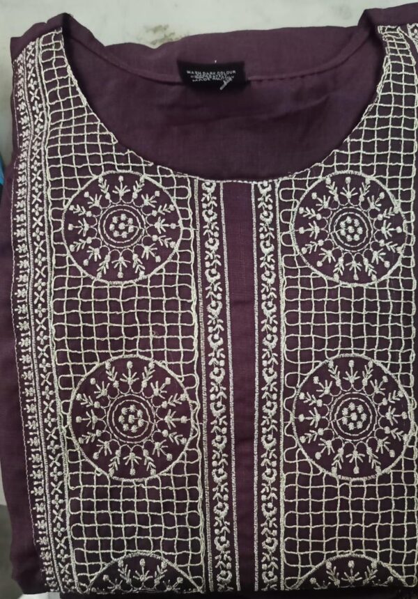 Ladies Kurti Size L Color Purple