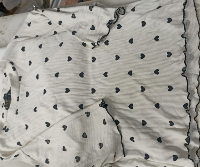 Women Top White Colour Size S