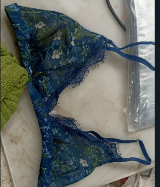 Women Bra Blue Colour Size M