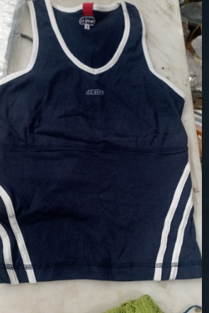 Women Vest Blue Colour Size M