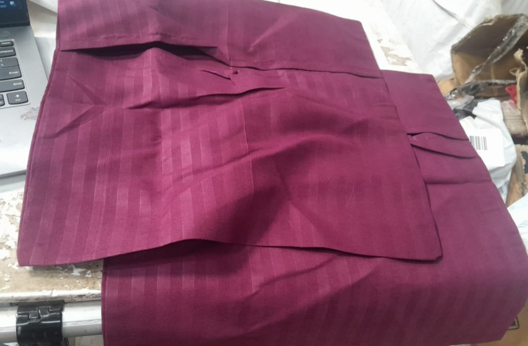 Cushion Covers Set Of 2 Size 12 X 12 Inch Purple