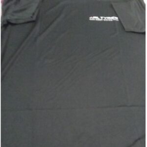 Men Solid Round Neck Pure Cotton Black T Shirt Size L