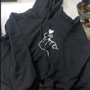 Men Hoodies Black Colour Size L