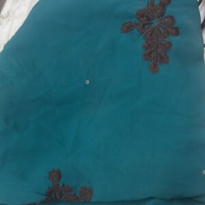 Women Saree Green Color