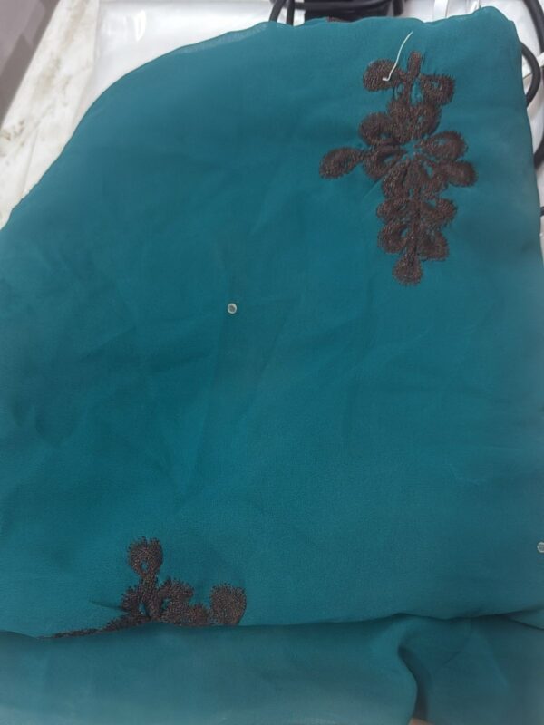 Women Saree Green Color
