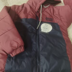 Kidly Boo Maroon And Navy Blue Colour Jacket For Kids Size 2 To 3Y