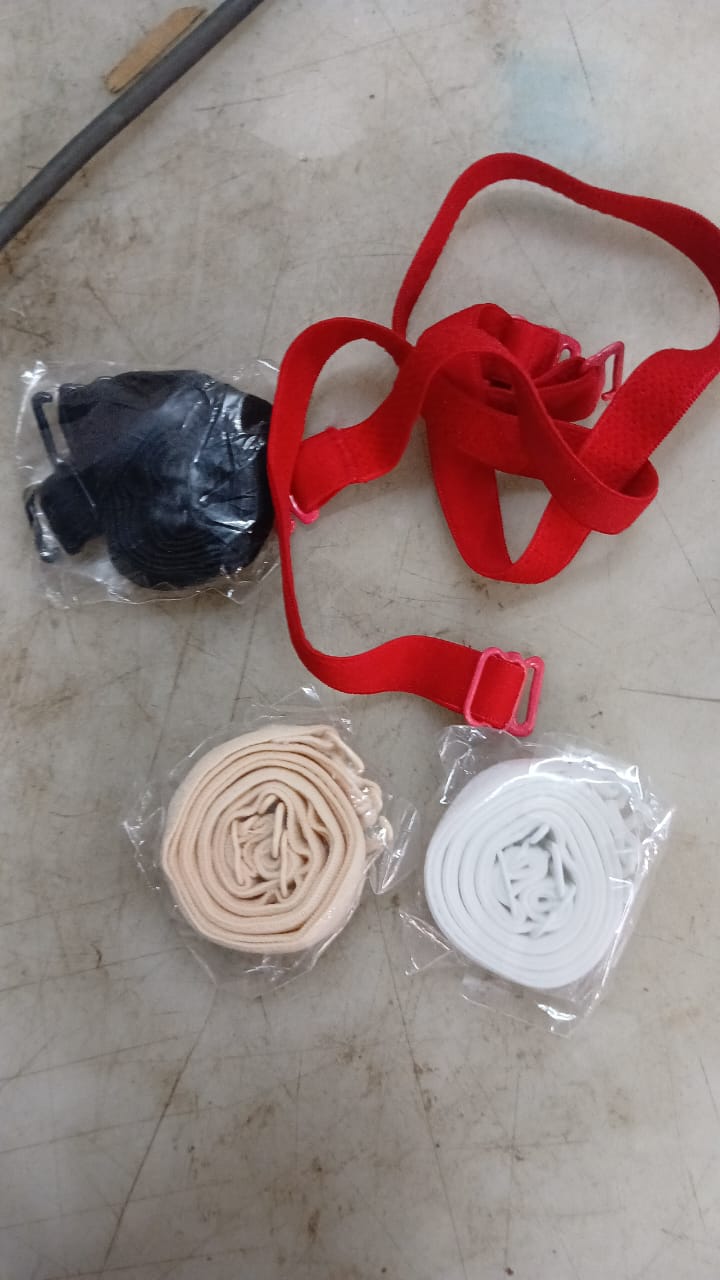 Women Bra Strap Multicolour Pack Of 4