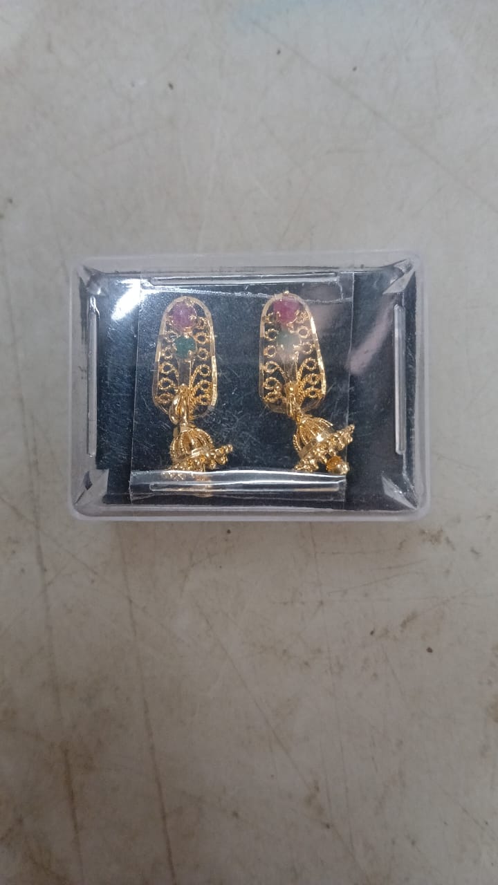 Earrings For Women Color Golden