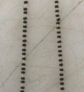 Black Stone Gold Locket Mangalsutra