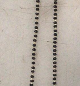 Black Stone Gold Locket Mangalsutra