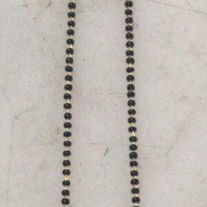 BLack Stone Gold Locket Mangalsutra