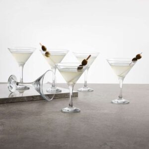 Home Centre Transparent Set Of 5 Firenze Cocktail Glasses