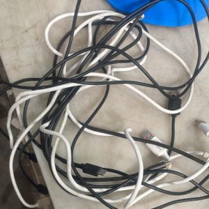 Usb White And Black Color C Type Data Cable