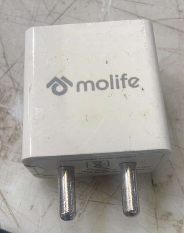 Molife White Color Mobile Adapter 15W