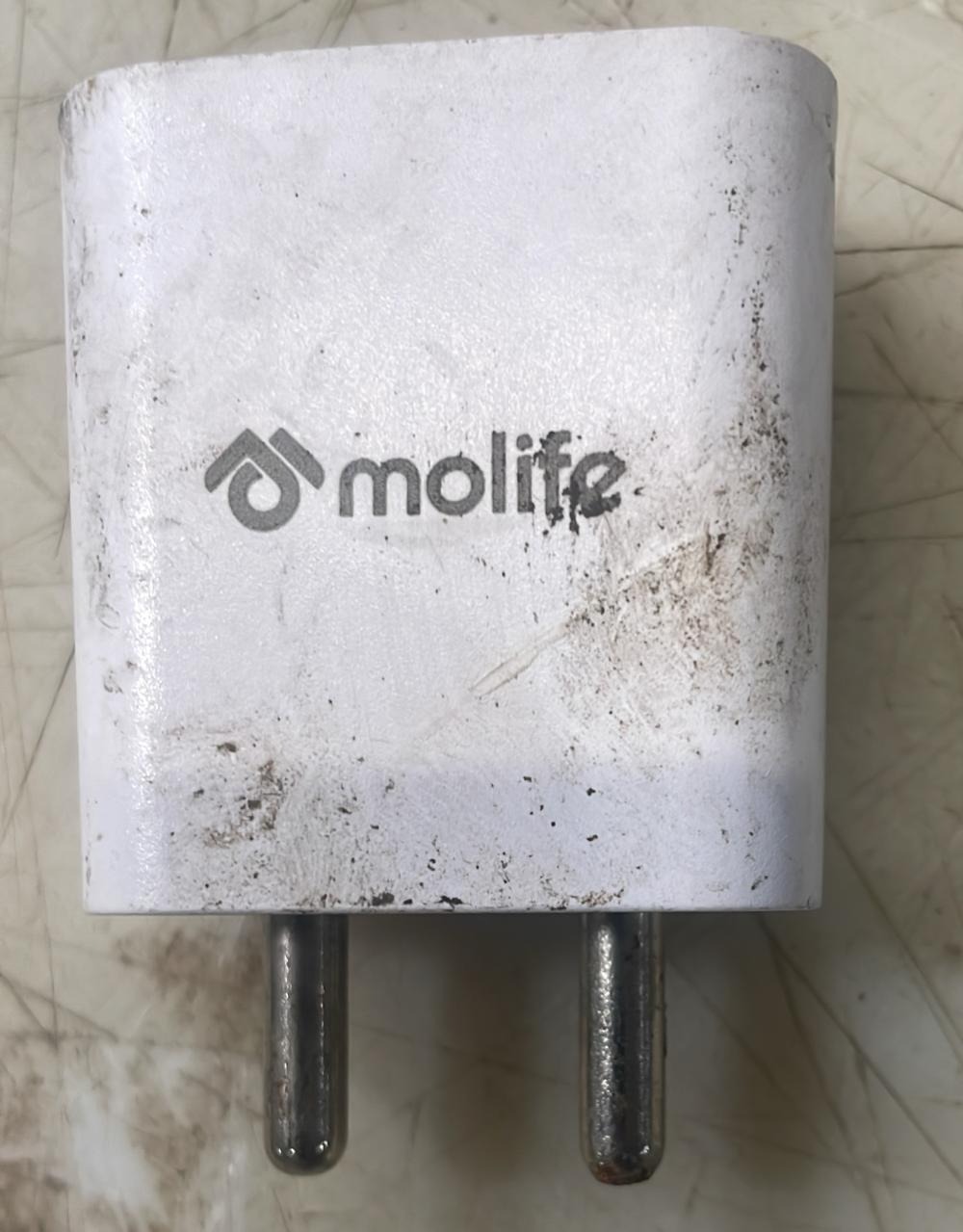 Molife White Color Adapter 20W