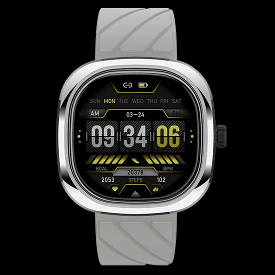 FireBoltt Collide 33Point5Mm Retina Level Display Bt Calling Smart Watch Grey