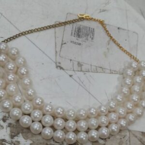 Pearl Necklace White For Womens