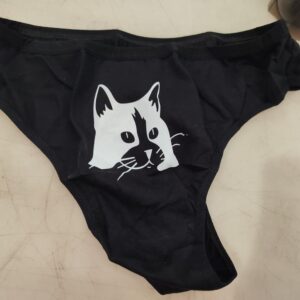 Black Colour Panty For Women Size Xxl