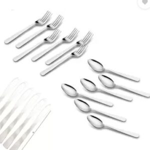 Stainless Steel Dessert Spoon And Fork Set 12 Piece