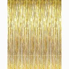Golden Foil Curtain