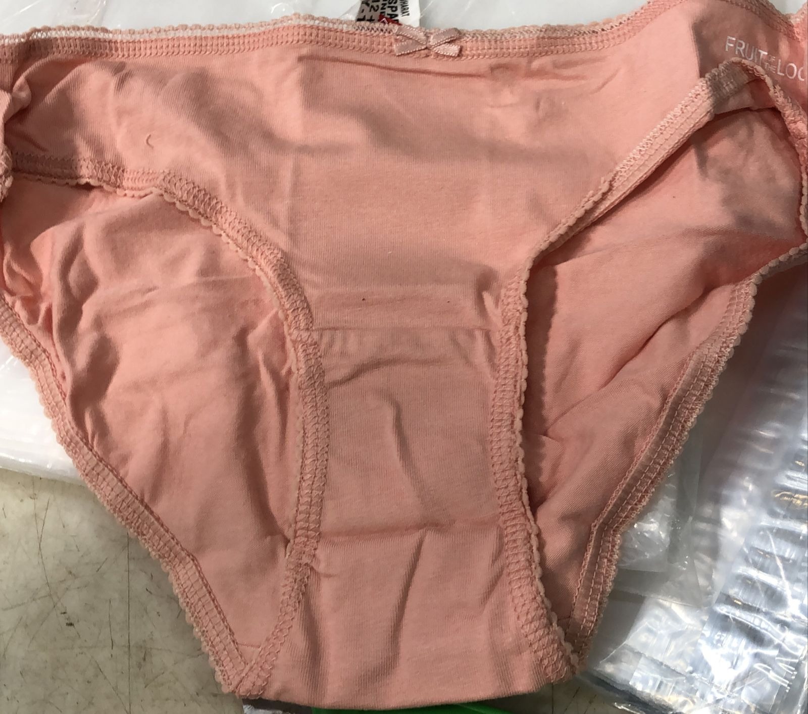 Fruit Of The Loom Peach Color Pantie For Women Size M