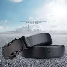 Kastner Men Black Artificial Leather Formal Belt Size 32