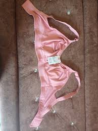 Women Full Coverage Non Padded Bra Pink Colour Size 34