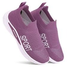 Bersache Lightweight Sports Running Walking Shoes For Women Pink Colour Size 8